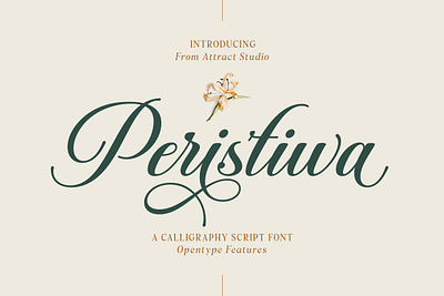 Peristiwa Script branding calligraphy design display font font graphic design logo script typography