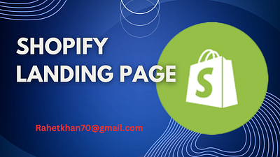 how to create shopify landing page? design dropshippingbusiness ecommerce ecommercestore landing page onlinestore rahetkhanof shopify shopifydeveloper shopifypartners shopifystore woocommerce wordpress wordpress website