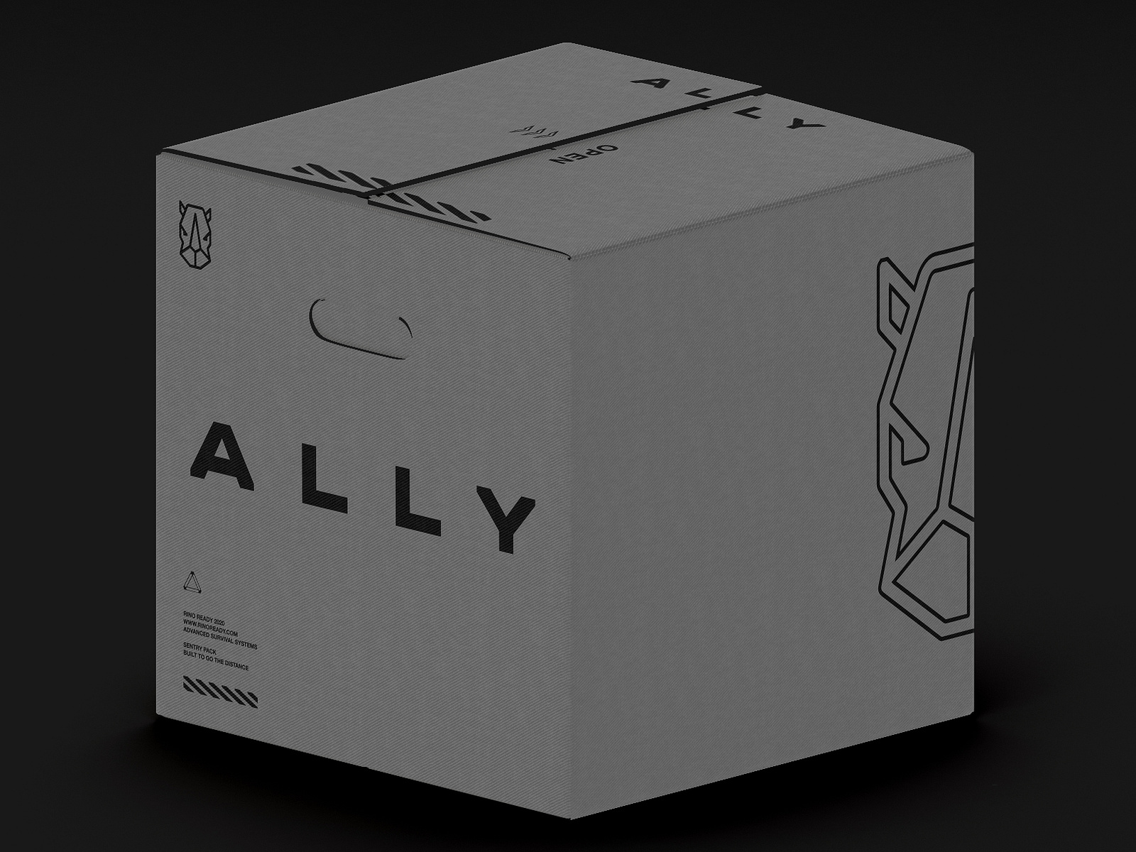 RINO Ready Survival Crate by Nicky Hope on Dribbble