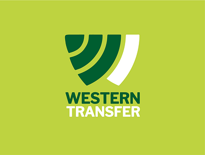 Western Transfer logo branding design graphic design icon illustration logo minimal typography vector