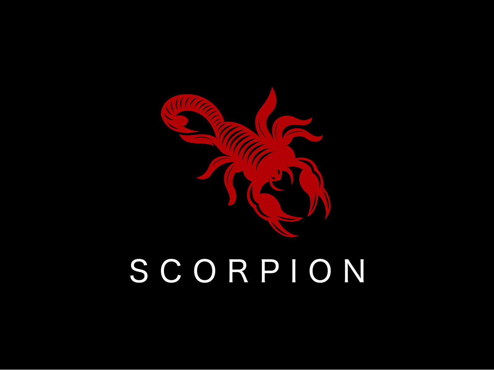 Scorpion Logo For Sale by Usman on Dribbble