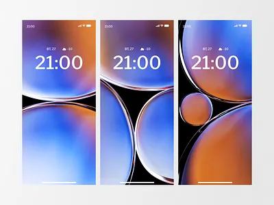 Collection wallpaper_01 3d 3d art abstract animation cinema4d design illustration motion ui wallpaper