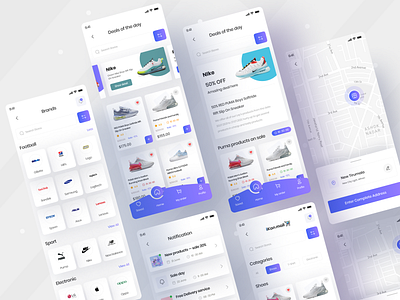 E-commerce Mobile App Design app design app designer clean ui design dgpro dgprostudio digital jahidjaykar light ui mobile ui onlineshop shopping storeapp ui uidesign uidesigner uitrend uitrend2023