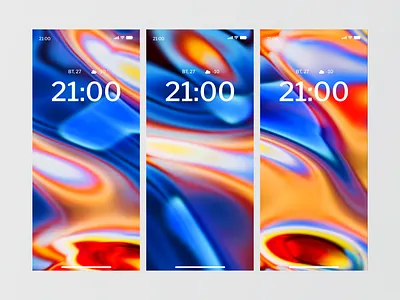 Collection wallpaper_02 3d 3d art abstract animation cinema4d design illustration motion ui wallpaper