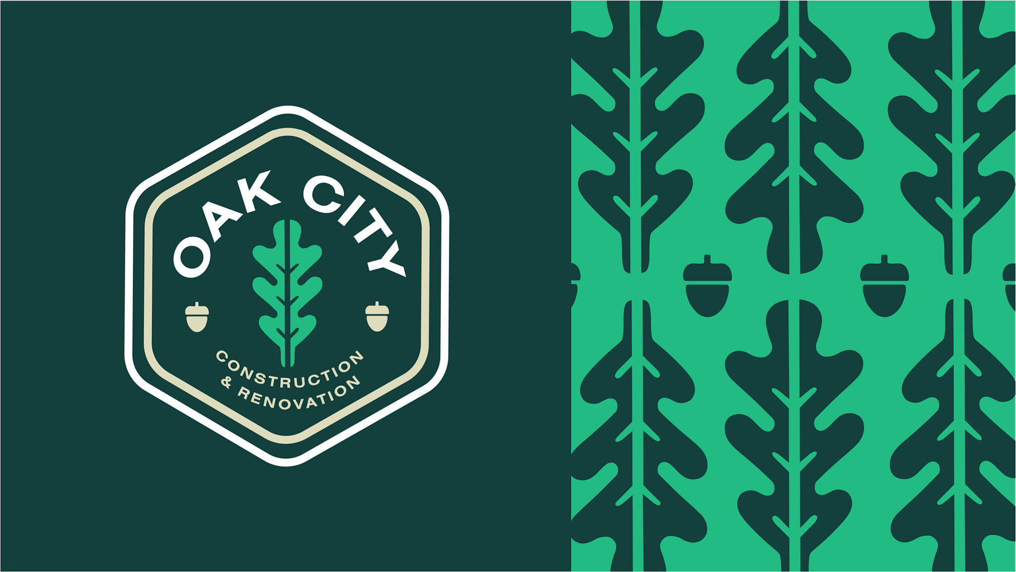 Oak City Construction & Renovation by Christina Truhe on Dribbble