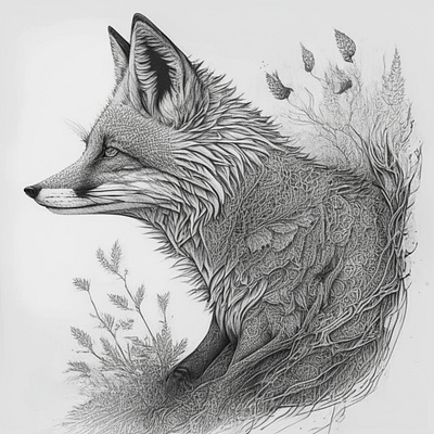 ink fox graphic design