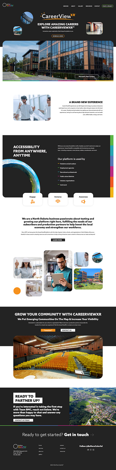 Be More Colorful - Web Design web design