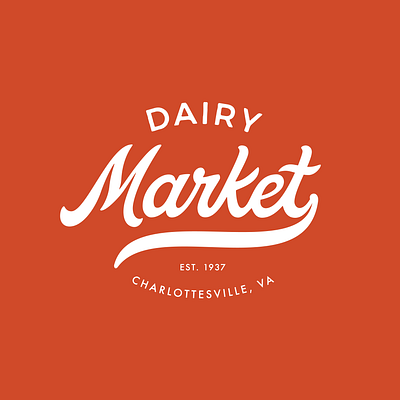 Dairy Market Branding branding graphic design illustration logo print design typogaphy