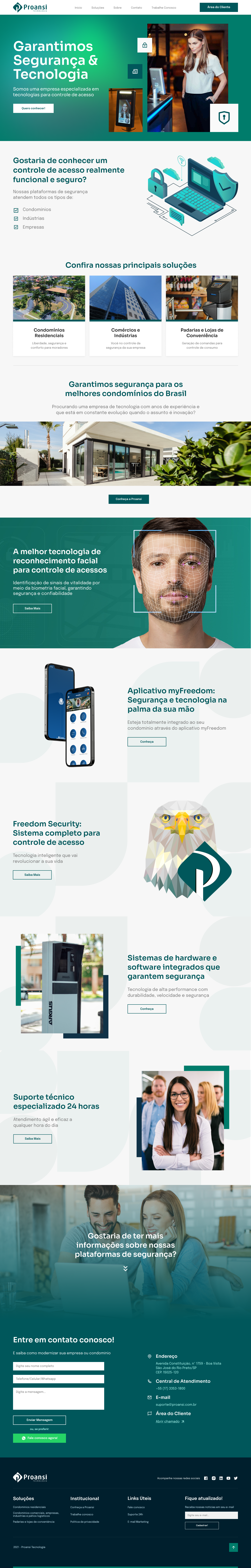 Proansi Tecnologia - Business Landing Web Page, Site Designer business business web business website design designer institucional landing landing page page proansi site ui web web designer web page web site webdesign webpage website designer websites