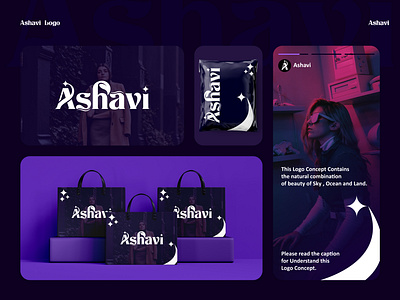 Ashavi Logo Design 3d animation app branding design graphic design illustration logo ui vector