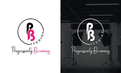 Progressively Becoming Studios Logo animation app branding church logo community logo design foundation logo graphic design icon illustration logo logo design minimal minimalist logo ministries logo tech logo typography ui ux vector