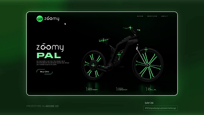 Zoomy Bikes accessibility adobe xd creative process. creativeprocess design designinspiration designthinking figma graphic design interactiondesign prototyping ui uidesign usabilitytesting userexperience uxdesign webdesign