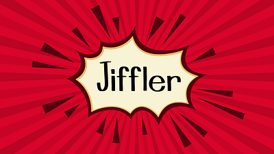 Jiffler - Handwriting font branding comiccs font font font design handwriting font handwritten font inkscape logo logo creation logo design type design typeface typography vector logo