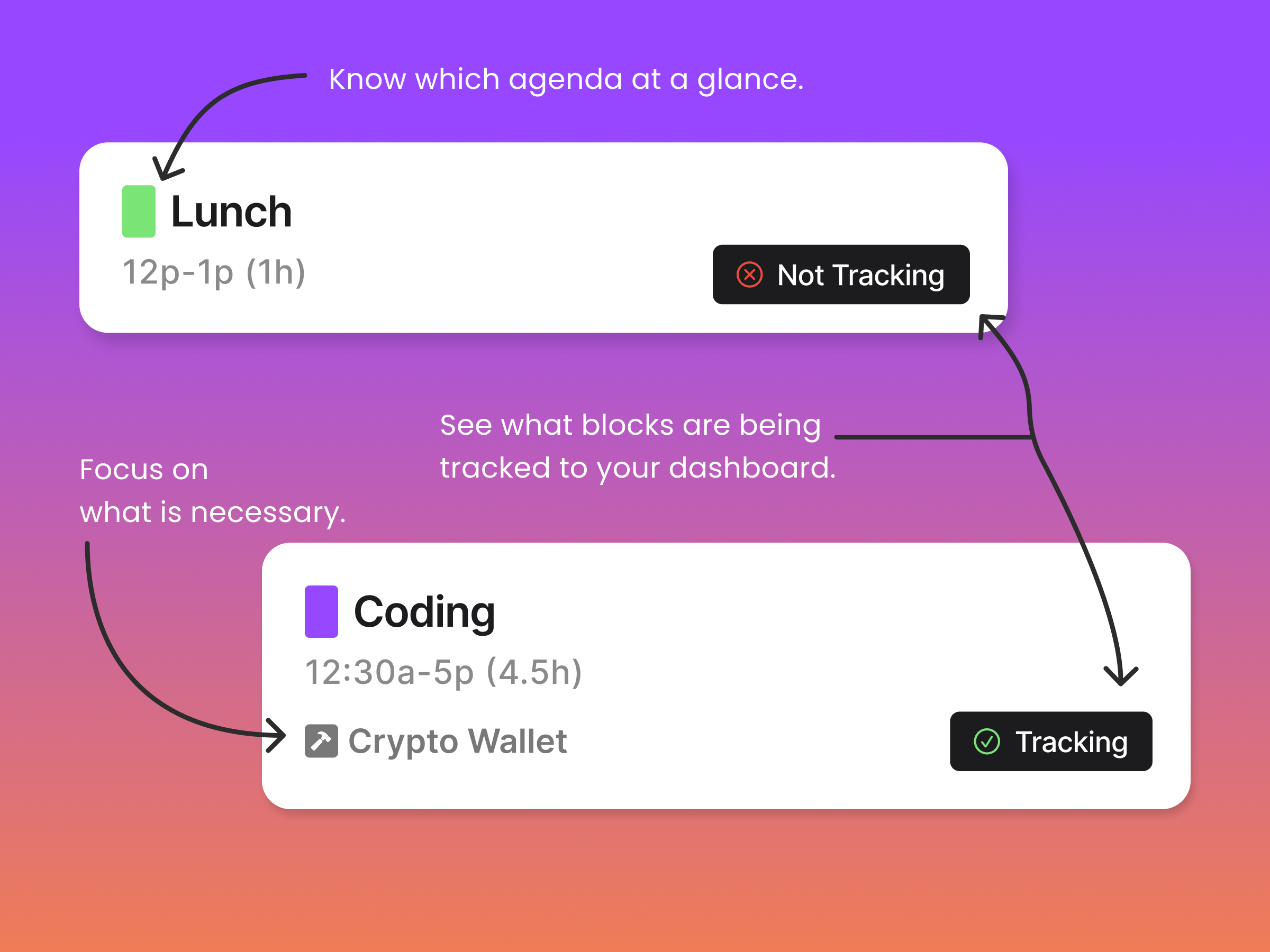 Block Agenda Concept by Kent Wilson on Dribbble