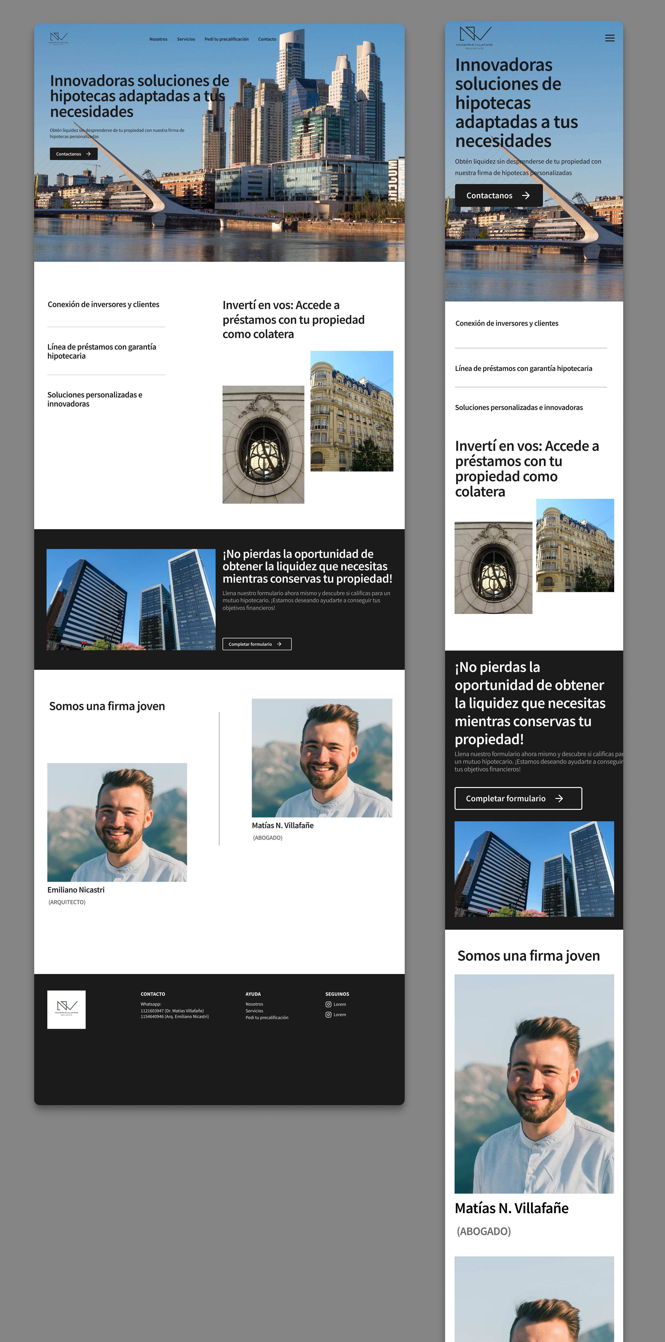 Real Estate design figma landingpage ui ux