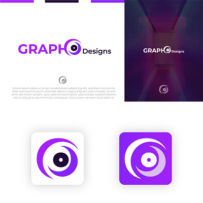 Grapho Designs Logo adobe illustrator brand identity branding design graphic design illustration logo logo design vector