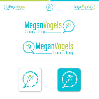 Megan Vogels Logo adobe illustrator brand identity branding design graphic design illustration logo logo design vector