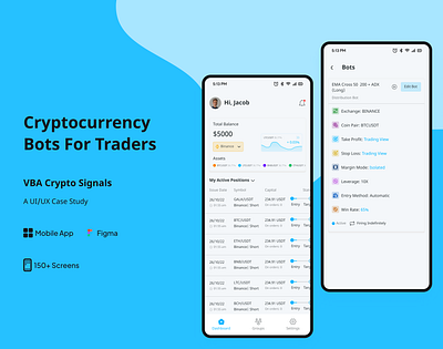 Cryptocurrency Bots For Traders app crypto crypto pr design ui ux