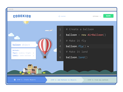 Codeverse Early Concept Mock coding design kids ui