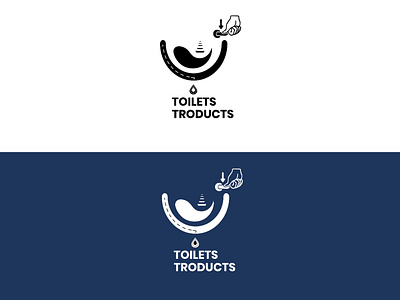 Toilets Products Logo for sell branding design graphic design illustration letter logo logo logodesign toiletlogo toiletproductslogo typography ui ux vector washroom