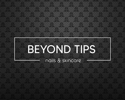Branding Options - Beyond Tips adobe affinity art branding design designer graphic design illustration illustrator logo nails photoshop serif skincare