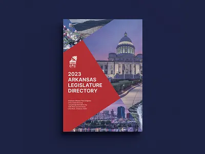 Directory Design & Layout arkansas cover directory editorial goverment layout
