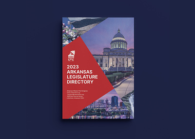 Directory Design & Layout arkansas cover directory editorial goverment layout