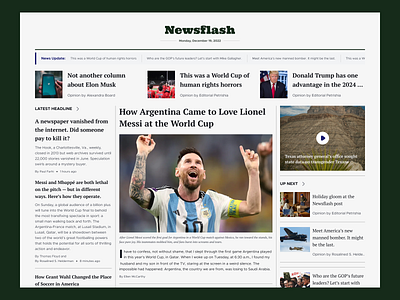 News web landing page blog branding design graphic design illustration landingpage new website news newsfeed newspapper product design typography u ui uidesign user inteface userexperience userinterface ux