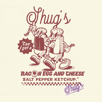 Designer to Finalize Sweatshirt Design bacon bbq branding burger cheese classic design egg graphic design illustration logo mascot paper restaurant retro salt sanwich vector vintage