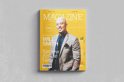 Business Magazine Template branding business indesign magazine print template