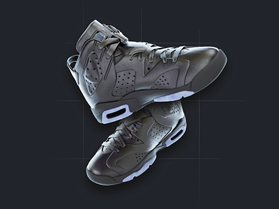 Sneaker 3D model 3d 3d models design metaverse sneakers