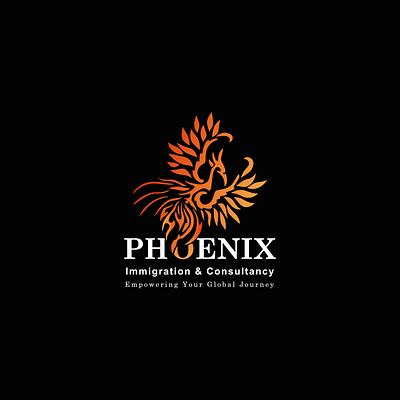 Phoenix Logo Design amazon ebc branding companylogo designer ebc graphic design logo logodesigner makelogo minimalist modernlogo needlogo trending