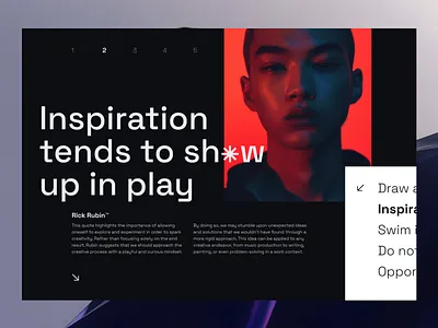 Opn editorial website animation app blog editorial font magazine portfolio typography ui ux uxui website