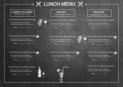 Launch menu advertising branding design food graphic design illustration illustrator launch launch menu menu restaurant vector