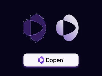 D Letter Mark Logo for AI, Artificial Intelligence, Apps | Dopen ai logo app logo artificial intelligence logo brand identity clean logo d letter logo d letter mark d logo flat logo gradient logo minimal logo minimalist logo modern logo pen logo simple logo software logo tech logo technology logo visual identity website logo