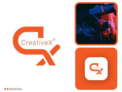 CreativeX - Logo Design applogo brand branding creative creativelogo design gridlogo logo logobrand logoconcept logodaily logodesigner minimal minimalist tech weblogo