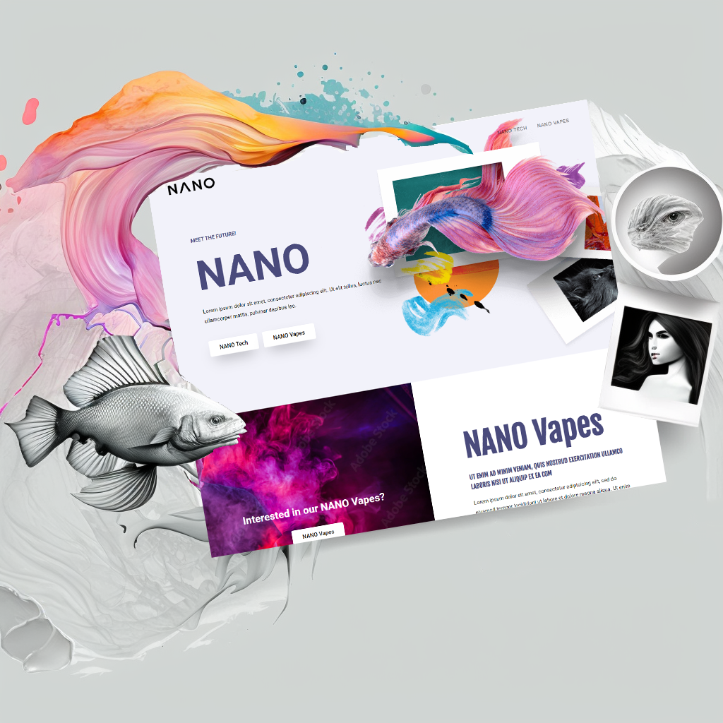 Nano London by Puya Fazlali on Dribbble