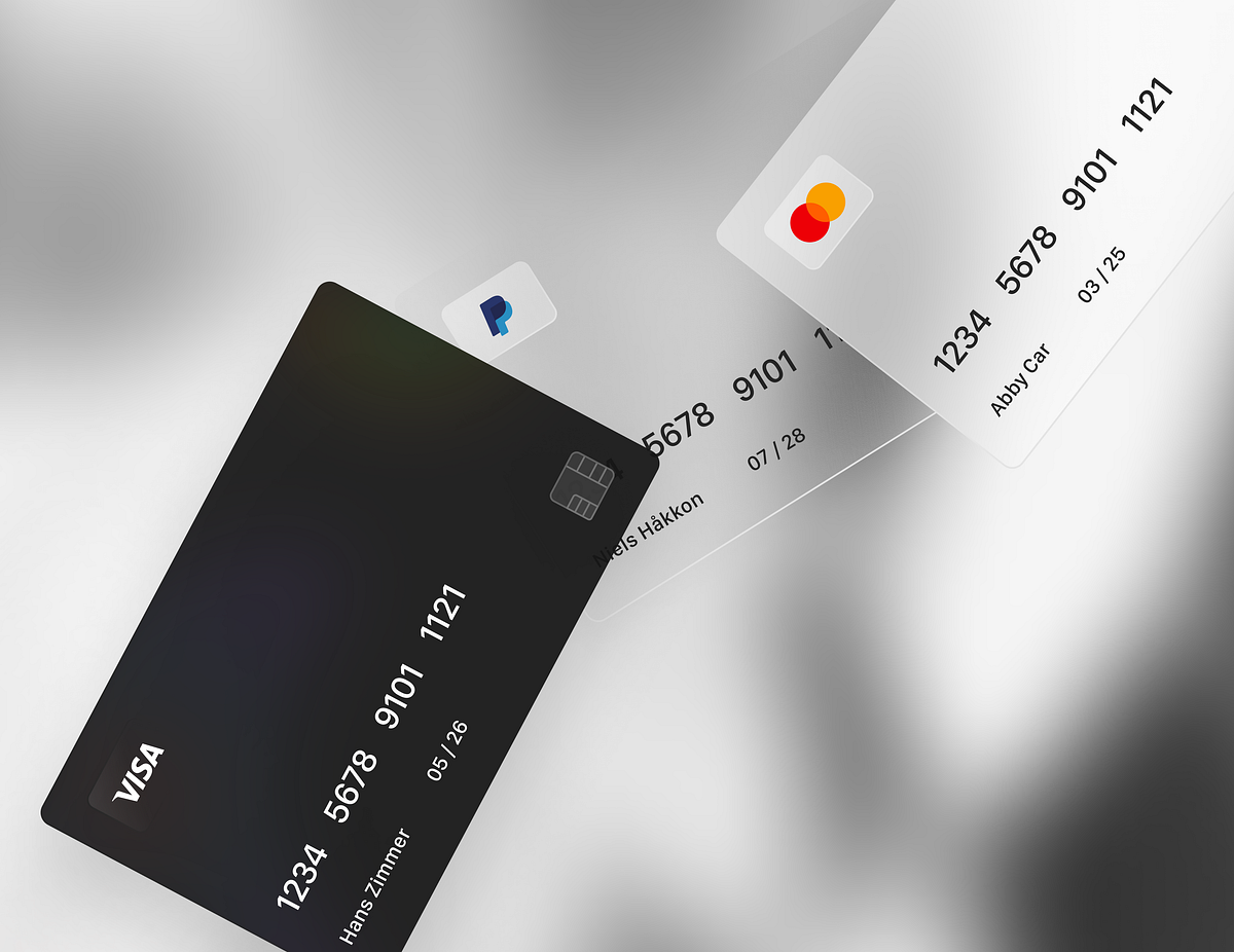 Credit cards | UI kit for Figma 🚀 by Nicolaj Reck on Dribbble