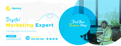 Twitter Business Cover branding business graphic design illustration logo