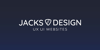 Logo design Jacks Design branding design flat logo minimal ui vector