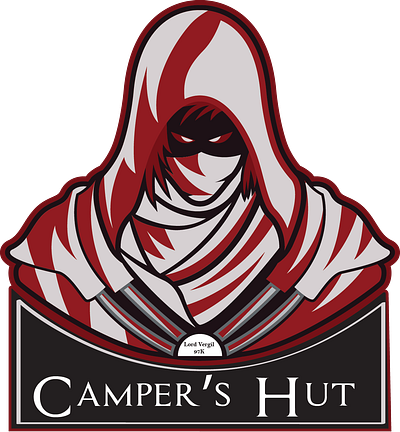 Logo And Youtube Banner Designed For Camper's Hut design graphic design illustration logo vector youtube