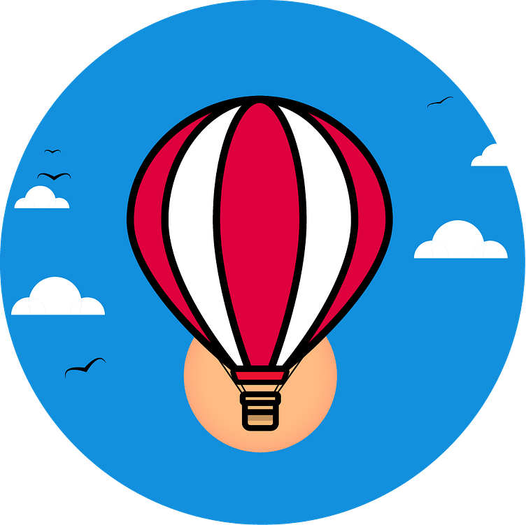 Hot Air Balloon Illustration By Atiqur Rahman On Dribbble 