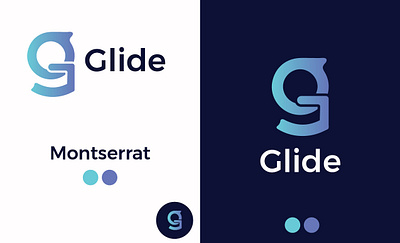 Glide- Logo Design app logo graphic design logo daily logomark