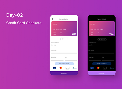 Credit card checkout
