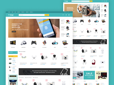 Electronic Stores Shopify Theme - Bege best shopify stores bootstrap shopify themes clean modern shopify template clothing store shopify theme ecommerce shopify responsive shopify drop shipping shopify store