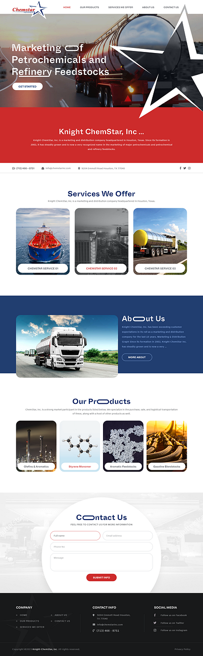 Petrochemicals Marketing website marketing website petrochemicals marketing website