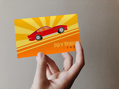 Business card for taxi business card business card for taxi cab cab card car card design graphic design illustration illustrator taxi vector vintage vintage car vintage style