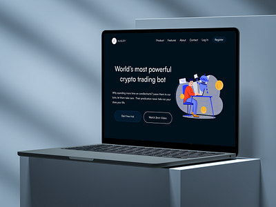 UI design of trading bot ui ui design uiux ux