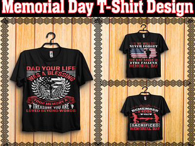 Memorial Day T- Shirt Design army veteran t shirt graphic design military national