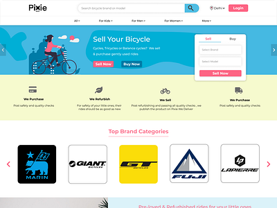 Bicycle Store bicycle bicyclestore buy design ecommerce figma sell store ui ui design ux